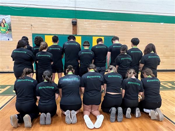 BHS Powerlifting Team pays tribute to Athletic Director George Luna. Coach Luna will never be forgotten.
